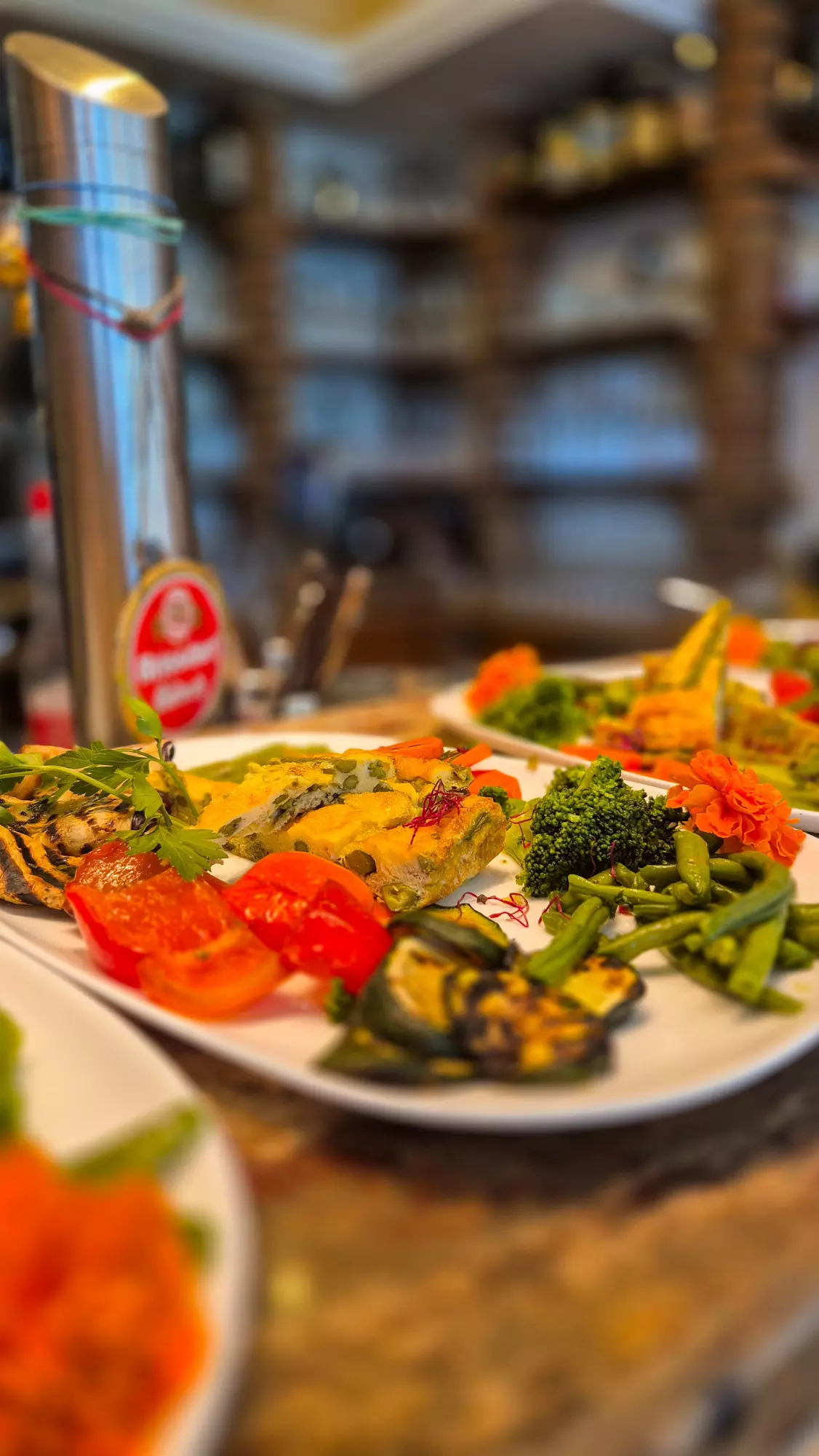 Antipasti-Tagesvetrine